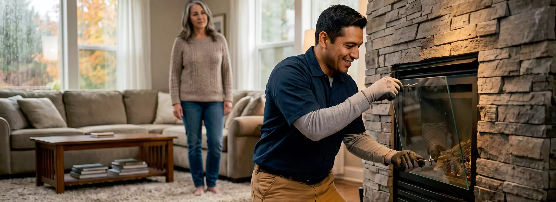 Fireplace Glass Replacement in Cerritos, CA