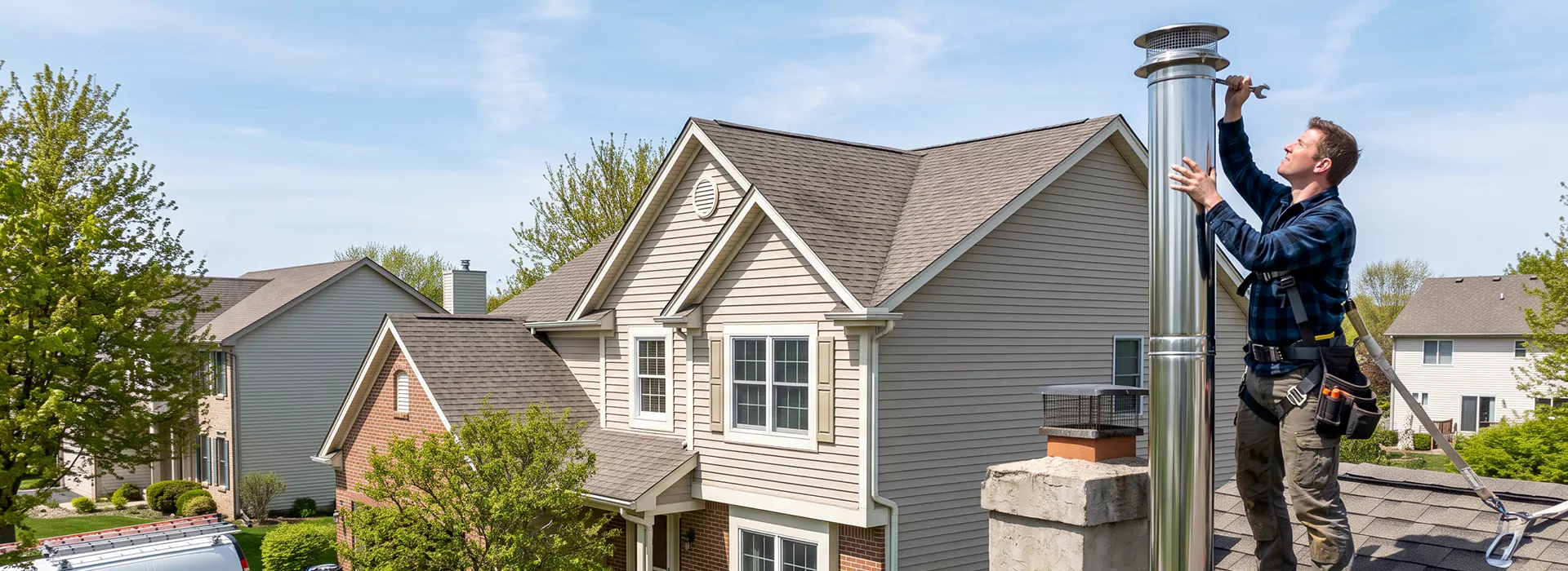 Metal Chimney Installation in Cerritos