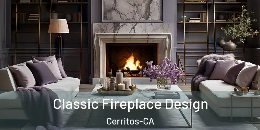  Classic Fireplace Design Cerritos-CA