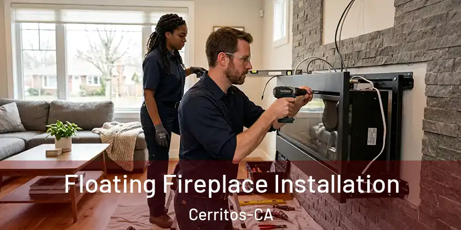  Floating Fireplace Installation Cerritos-CA
