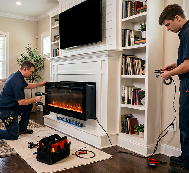 Certified Electric Fireplace Installation Company: Your Local Electric Fireplace Contractors in Cerritos, CA!