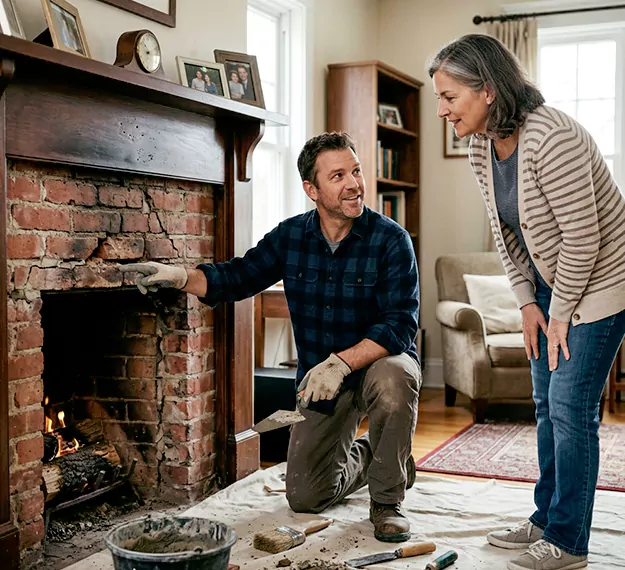 Why Cerritos Homeowners Choose Our Brick Fireplace Repair Team?