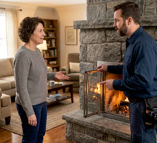 Why Homeowners Choose Our Fireplace Door Installation Team in Cerritos, CA?