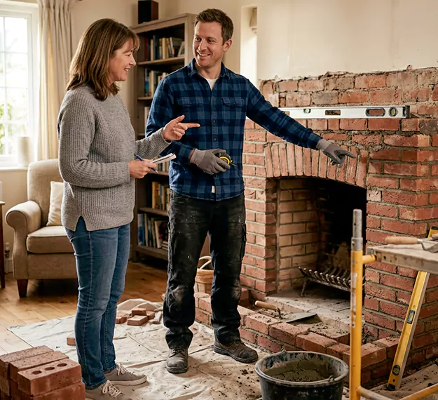 Why Cerritos, CA Homeowners Choose Our Fireplace Rebuild Team?