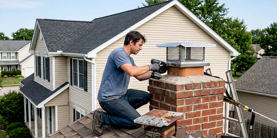 Metal Chimney Cover Replacement Cerritos