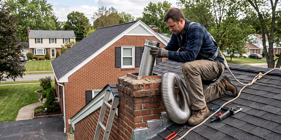 Chimney Sleeve Installation Cerritos