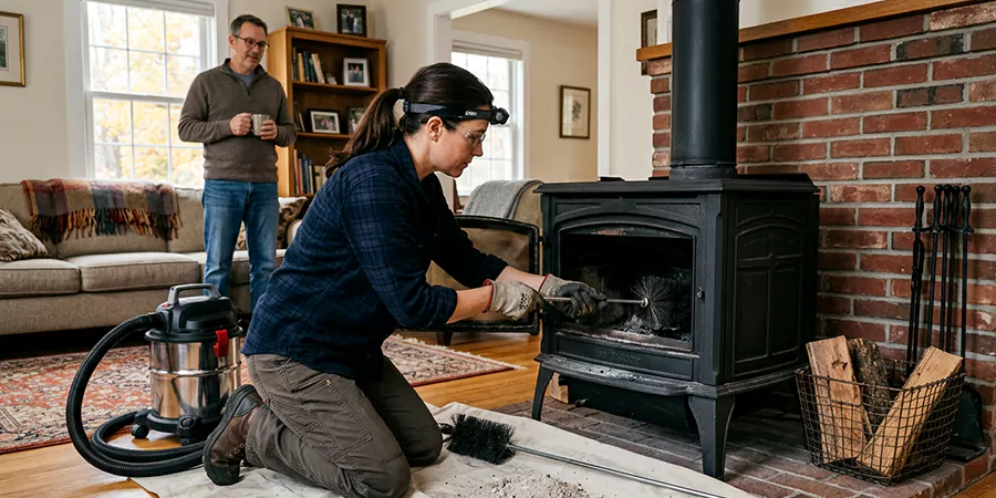 Wood Stove and Pellet Stove Cleaning Service Cerritos