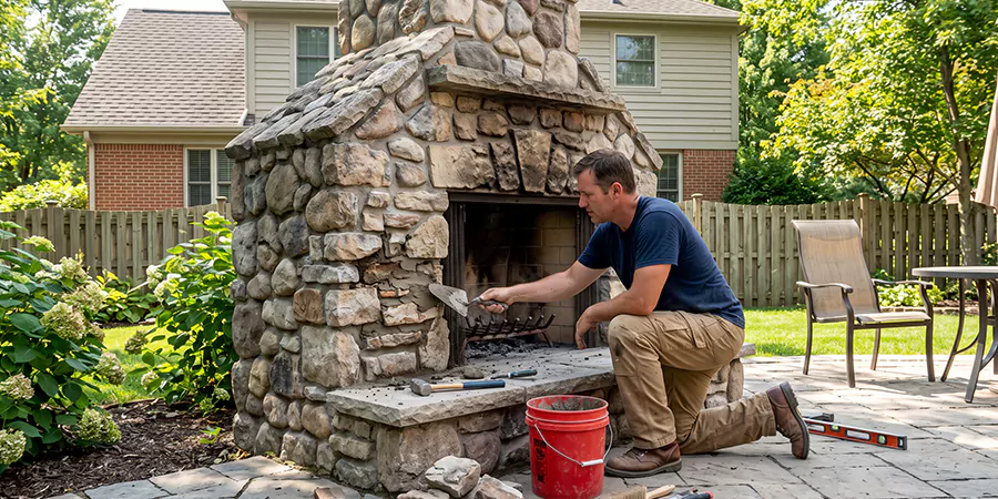 Outdoor Fireplace Repair Cerritos